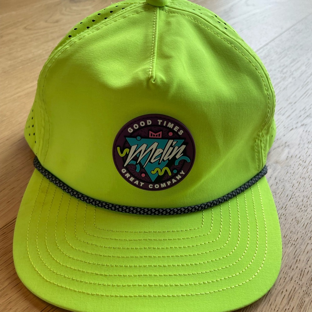 Melin Men’s Neon Green Logo Rope Cap